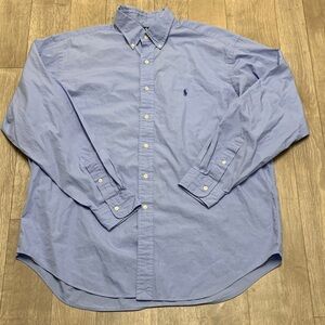 Polo Ralph Lauren‎  Yarmouth Cotton Solid Minimalist Button Down Casual Shirt